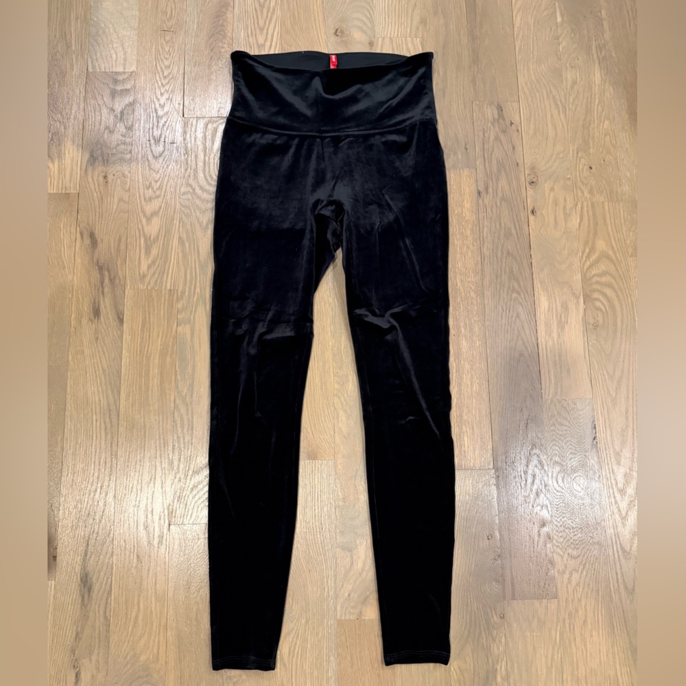 SPANX Black Velvet Legging